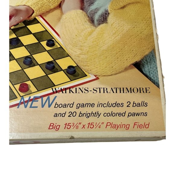 VTG Pass-O Board Game 1960's Game Watkins Strathmore Family Night RARE Pass O - Picture 2 of 9